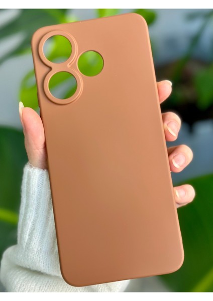 Redmi 13 Uyumlu Içi Kadife Lansman Esnek Silikon Kılıf