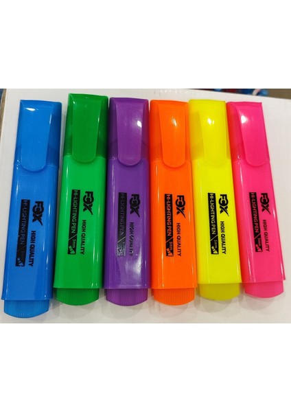 6 Lı Fosforlu Kalem Seti AD70630