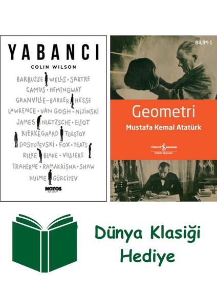 Yabancı + Geometri + Dünya Klasiği Hediye