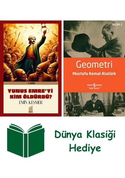 Yunus Emre’yi Kim Öldürdü ? + Geometri + Dünya Klasiği Hediye