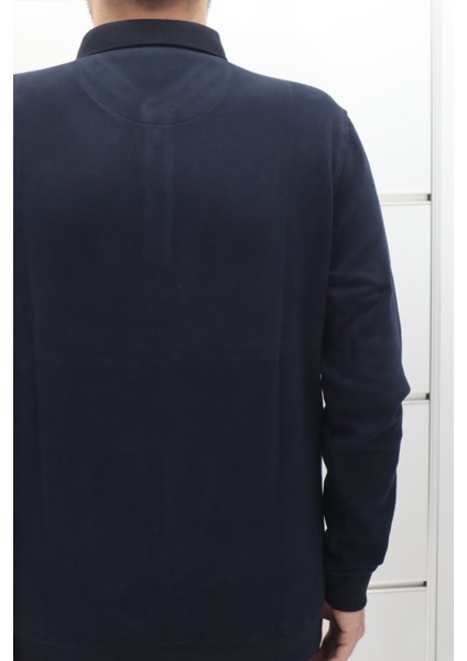 Fistan Store Erkek Desenli Spor Kesim Normal Kalıp Polo Yaka Selanik Kumaşlı Kışlık Kazak fırsatları