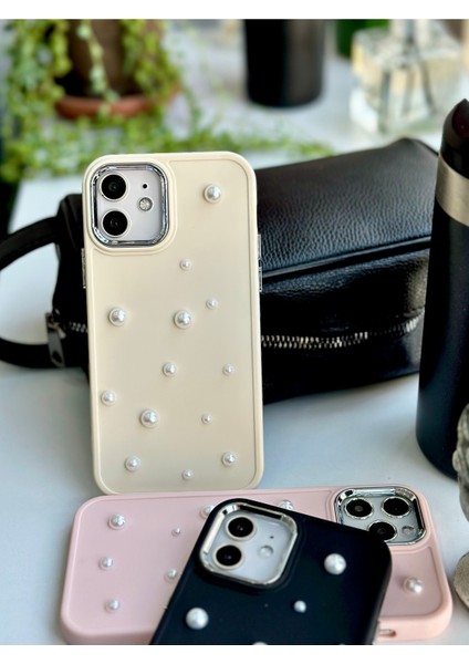 Iphone 12 ve 12 Pro Uyumlu Pearl Tasarım Oyuncaklı Esnek Silikon Kılıf fiyatları