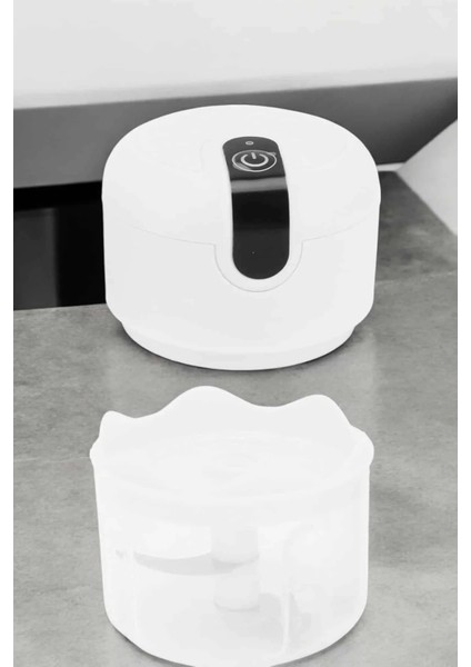 Şarjlı Mini El Rondosu Doğrayıcı Taşınabilir 250 ml Çelik Lı indirimleri