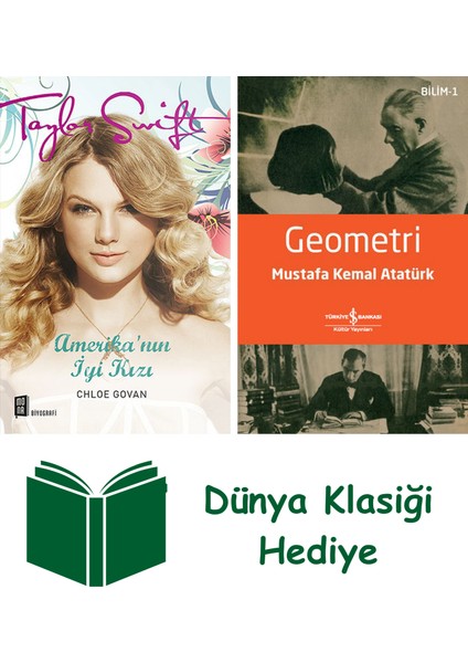 Taylor Swift + Geometri + Dünya Klasiği Hediye
