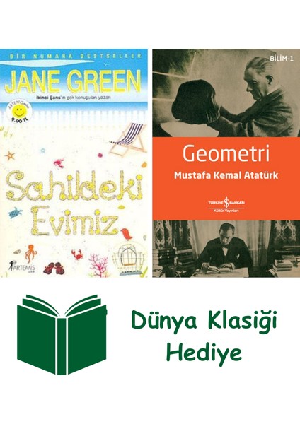 Sahildeki Evimiz (Cep Boy) + Geometri + Dünya Klasiği Hediye