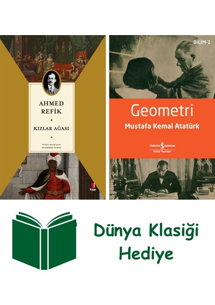 Kızlar Ağası + Geometri + Dünya Klasiği Hediye