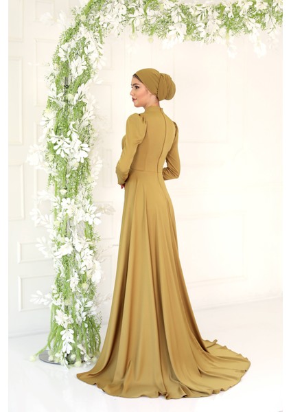 Tesettür Düğüm Abiye modelleri