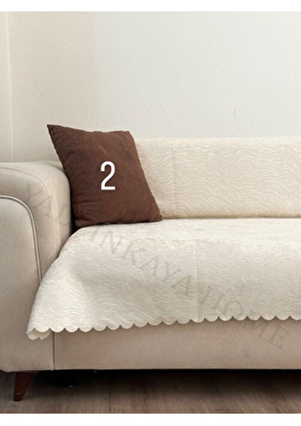 Desenli ,kadife , Süngerli Kaymaz Taban Koltuk - Çekyat Örtüsü 170X205CM