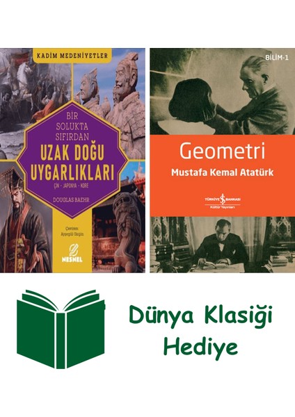 Bir Solukta Sıfırdan Uzak Doğu Uygarlıkları + Geometri + Dünya Klasiği Hediye