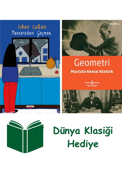 Manzaradan Geçmek + Geometri + Dünya Klasiği Hediye