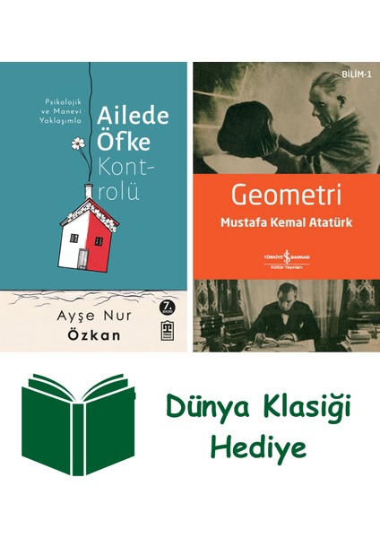 Ailede Öfke Kontrolü + Geometri + Dünya Klasiği Hediye