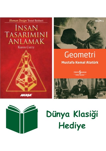 Insan Tasarımını Anlamak + Geometri + Dünya Klasiği Hediye