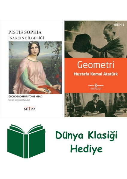 Inancın Bilgeliği + Geometri + Dünya Klasiği Hediye