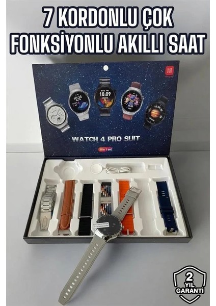 Akıllı Saat 7 Kordonlu Yeni Nesil Arama Cevaplayan Çok Fonksiyonlu fiyatları