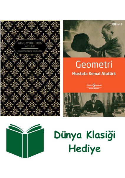 Genç Werther'in Acıları (Ciltli) + Geometri + Dünya Klasiği Hediye
