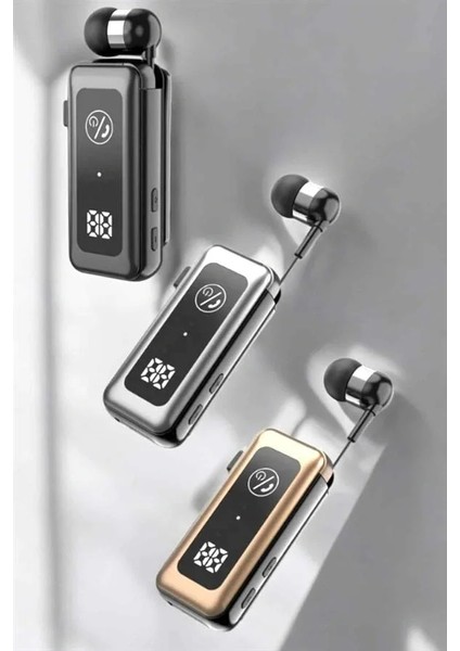 Makaralı Bluetooth Kulaklık Kulak Içi Dijital Göstergeli Yüksek Ses Kaliteli modelleri