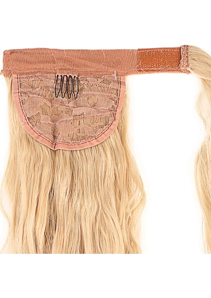 Bağlamalı Kabarık Dalgalı At Kuyruğu - Balköpüğü Beyaz Platin Röfleli indirimleri