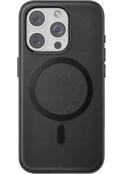 Techmrt Venco Iphone 15 Pro Max Puskas Magsafe Kapak - Siyah fiyatları