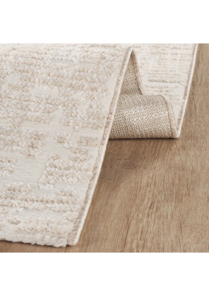 7/24 Iskandinav Sten Bej Salon Mutfak Halısı Yolluk