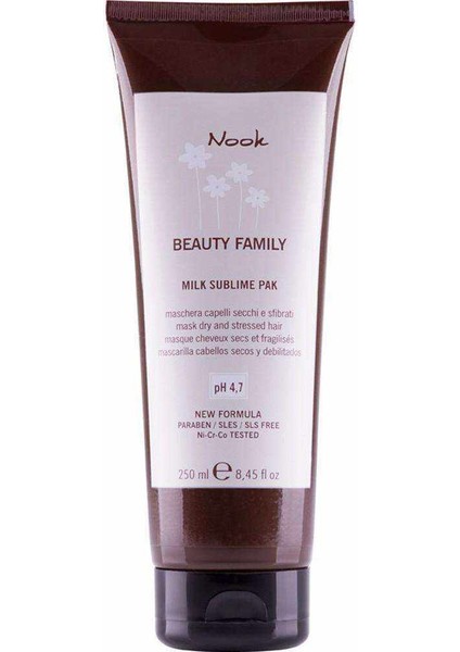 Beauty Family Milk Sublime Pak Saç Maskesi 250ML fiyatları