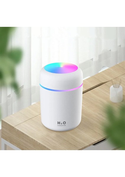 H2O Ally DQ-107 Mını Hava Nemlendırıcı LED Işıklı Renklı Dönen Night modelleri