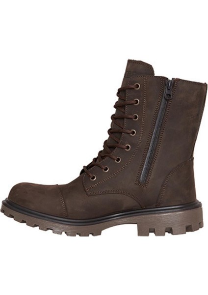 Z7107NKA Kahverengı Nubuk Kadın Hakiki Deri Su Geçirmez B