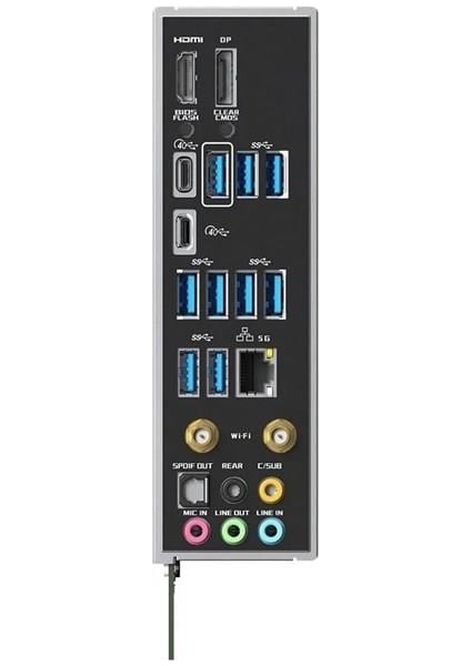 Ms-Icraft Z890 Vertex Wıfı7 Ddr5 Hdmı-Dp Typec Pcıe 5.0 1851P Atx