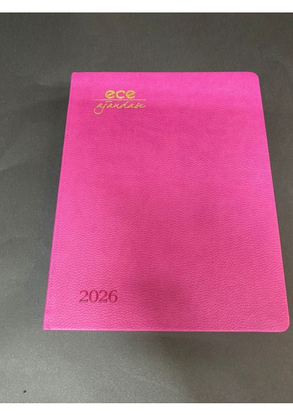 Alaçatı Haftalık 2026 Ajandası 18,5 cm x 23,5 cm Siyah Yeni (Kısmet Kırtasiye)