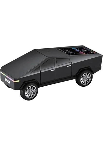 D68 Cyber Model Araba Tasarımlı Bluetooth Hoparlör 15W Güçlü Ses Rgb LED /tws/usb Siyah - Lisinya fiyatları