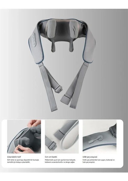Vnb-01 U Tipi Ergonomik Boyun Masaj Cihazı modelleri