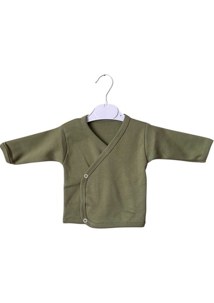 3’lü Pamuklu Bebek Zıbın Seti – Panda Desenli