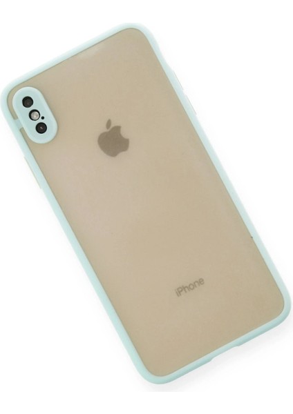 iPhone Xs Max Kılıf Montreal Silikon Kapak - Turkuaz - FKU8239-7402 modelleri