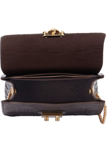 Kahve Hakiki Deri Kadın Çapraz Askılı Çanta - S25K1BC78972-H1V fırsatları