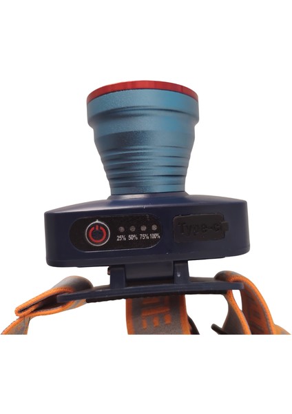 GP-326 Ultra Güçlü Şarjlı Kafa Lambası 10 Watt