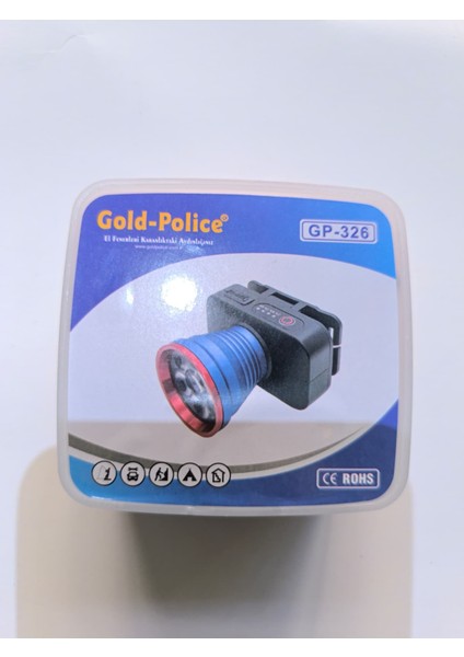 GP-326 Ultra Güçlü Şarjlı Kafa Lambası 10 Watt fırsatları