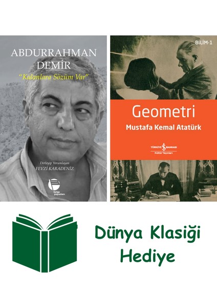 Abdurrahman Demir - Kalanlara Sözüm Var + Geometri + Dünya Klasiği Hediye