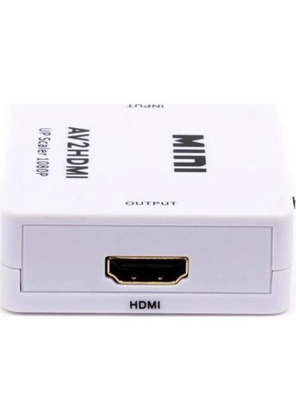Ally Av To HDMI Mini Switch Rca Composit Audio Video HDMI Görüntü Çevirici Full - ?15?96E9-8G7 indirimleri