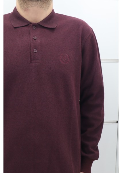 Fistan Store Erkek Düz Klasik Kesim Rahat Kalıp Polo Yaka Selanik Kumaşlı Kışlık Kazak fiyatları