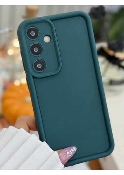 Galaxy S24 Plus Uyumlu Mat Lansman Parmak Izi Bırakmaz Silikon Kılıf