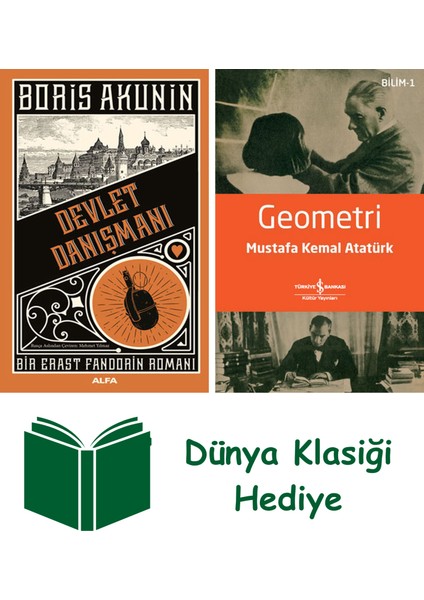 Devlet Danışmanı + Geometri + Dünya Klasiği Hediye