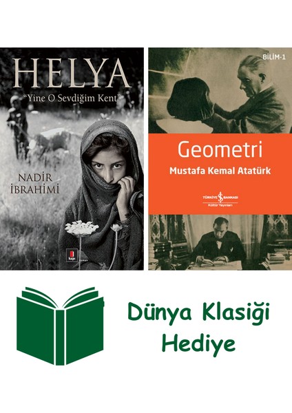 Helya + Geometri + Dünya Klasiği Hediye