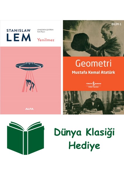 Yenilmez + Geometri + Dünya Klasiği Hediye