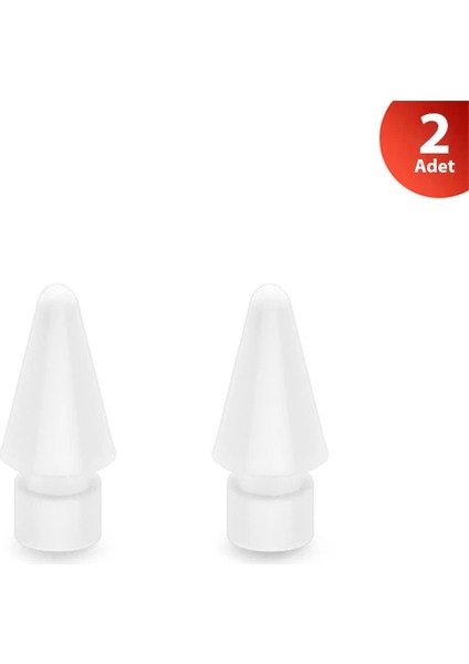 Dux Ducis Apple Pencil Için Yedek Uç 2 ADET-(5775) - ?97?99E5-9G5397