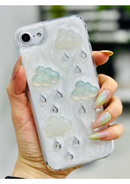 Iphone 7 - 8 - Se 2020 - Se 2022 Uyumlu Epoksi Bulut Oyuncak Tasarımlı Silikon Kılıf fiyatları