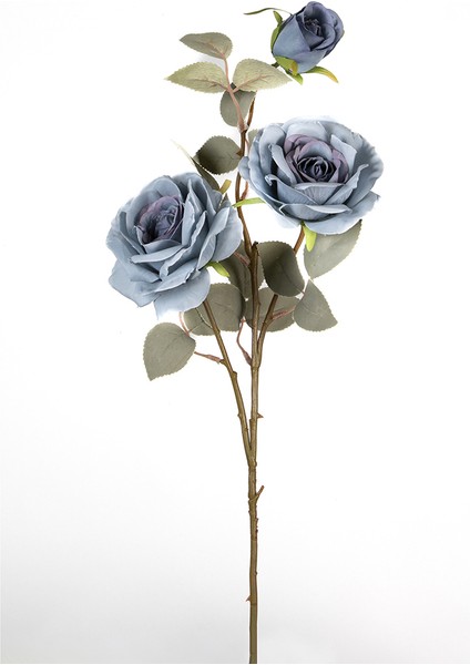 Gül 3'lü 72CM 0106302-MAVİ
