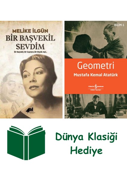 Bir Başvekil Sevdim + Geometri + Dünya Klasiği Hediye