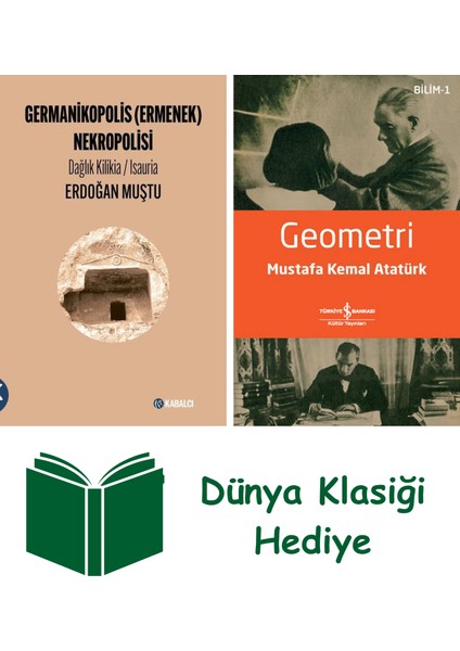 Germanikopolis (Ermenek) Nekropolisi + Geometri + Dünya Klasiği Hediye