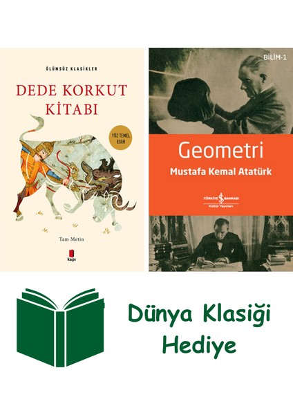 Dede Korkut Kitabı - Tam Metin + Geometri + Dünya Klasiği Hediye