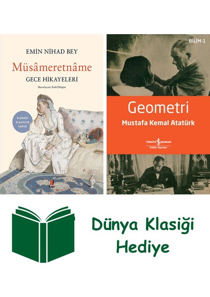 Müsâmeretnâme + Geometri + Dünya Klasiği Hediye
