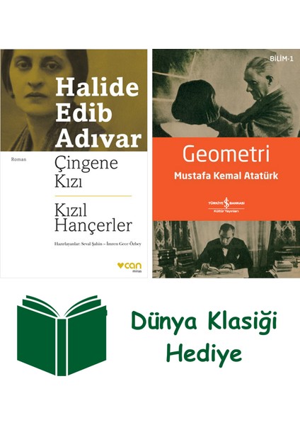 Çingene Kızı - Kızıl Hançerler + Geometri + Dünya Klasiği Hediye